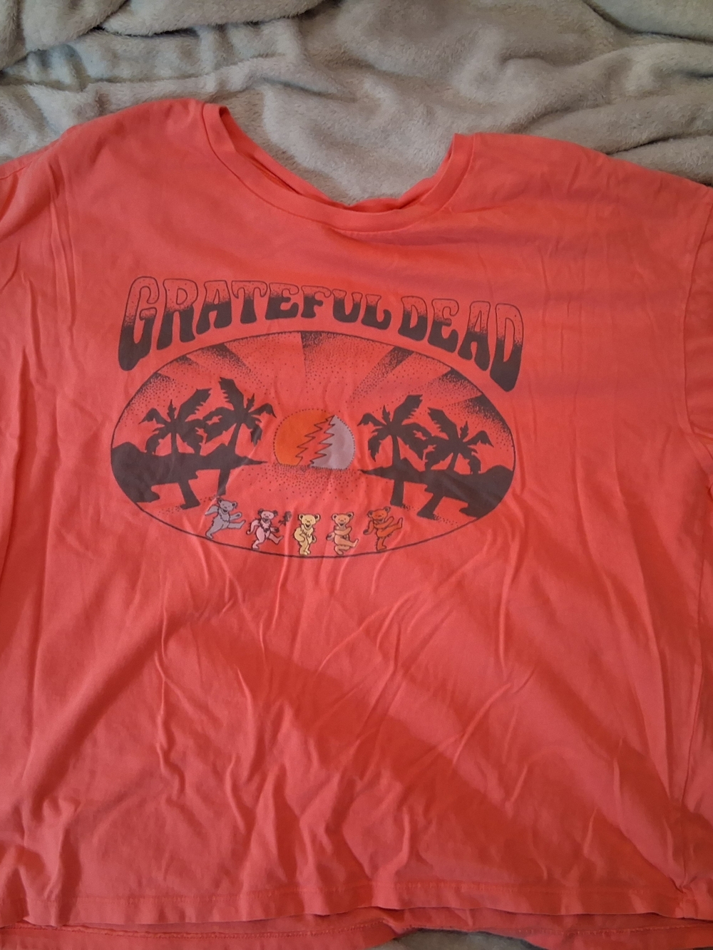 American Eagle Grateful Dead Boxy Tee Size Large